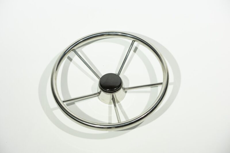 Volante Inox a Cinque Razze