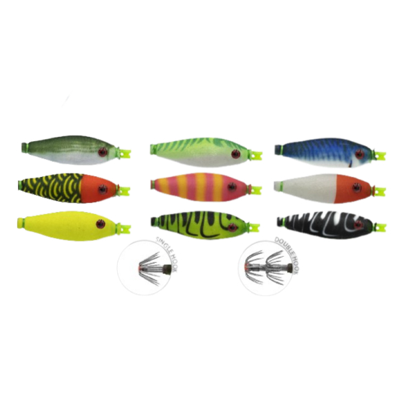 Esca calamari MISAKI Green Glow Body